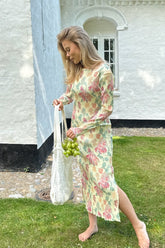 OdaIC Kjole - Pastellblomster