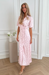 YrsaIC Maxikjole - Rosa