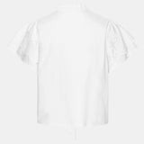 MayaIC Top - White Embroidery