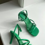 QQ-80 Milan Heels - Green