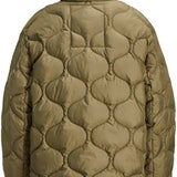 JXNova Shiny Quilted Jacket - Burnt Olive