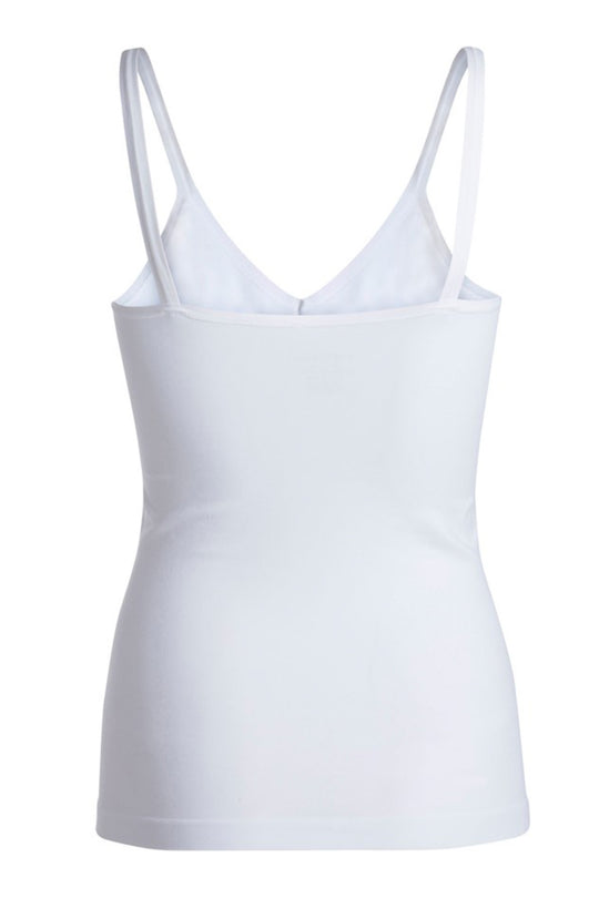 PCPlain Shape Topp - Hvit