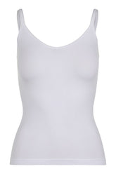 PCPlain Shape Topp - Hvit