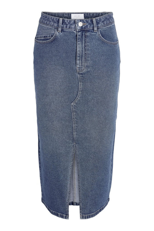 NMKath Skjørt - Medium Blå Denim