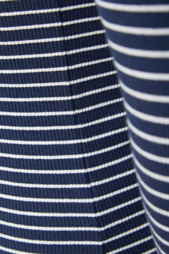 JXFreya Bluse - Blå Med Svart Striper