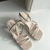 QQ-80 Milan Heels - Beige