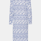 OdaIC Dress - Blue Dazzling Flower