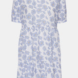 VilmaIC Dress - Blue Dazzling Flower