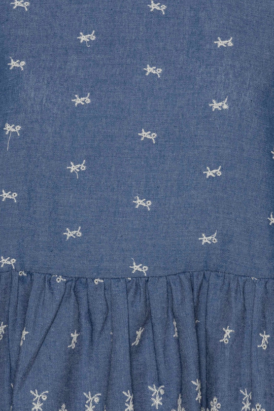 LulaIC Topp - Denim Blå