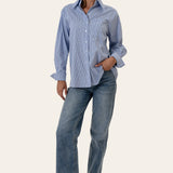 IsabellaIC Shirt - Blue White Checks