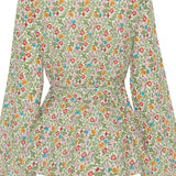 AlmaIC Wrap Top - Wild Garden