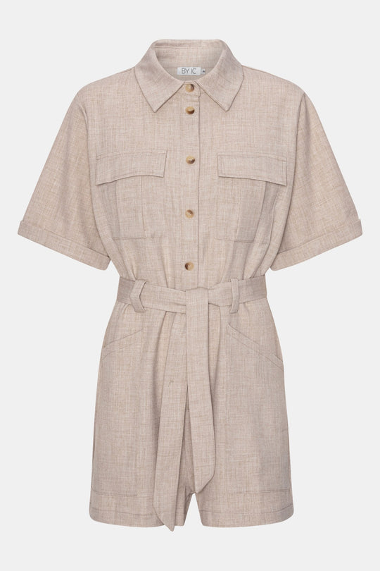 CelinaIC Buksedress - Beige