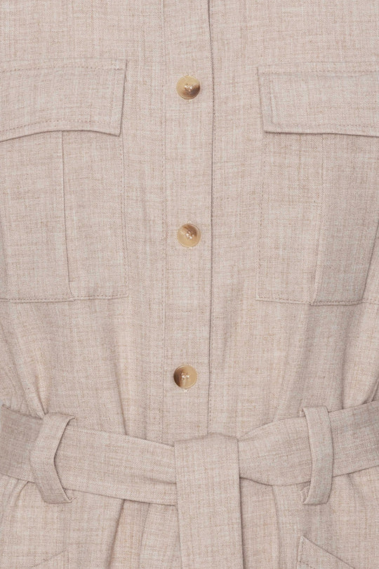 CelinaIC Buksedress - Beige