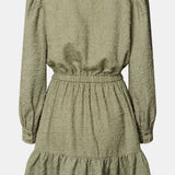 ElieaIC Ruffle Dress - Green