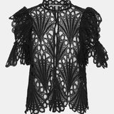 EstherIC Shirt - Black Embroidery