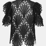 EstherIC Shirt - Black Embroidery