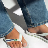 Havaianas Brasil Logo Flip Flop - White