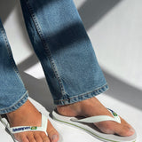 Havaianas Brasil Logo Flip Flop - White