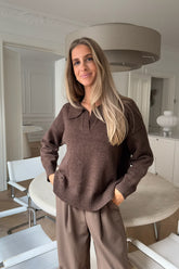 MilleIC Polo - Mørkebrun