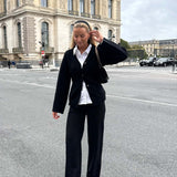 KarmaIC Fitted Cardigan - Black