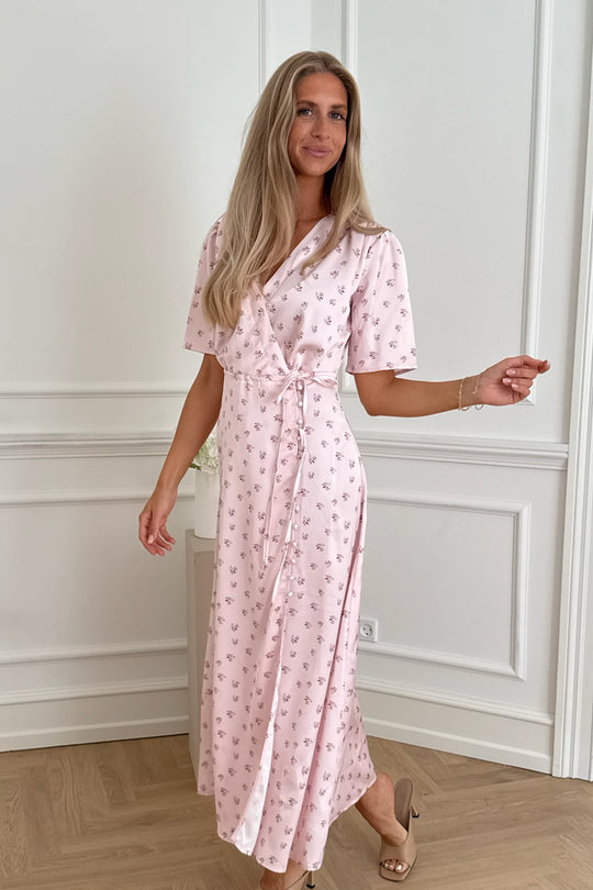 YrsaIC Maxikjole - Rosa