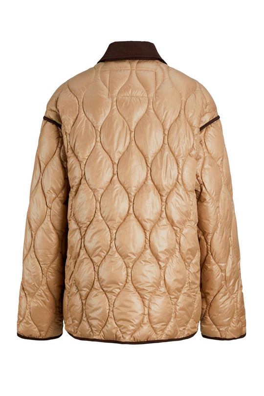 JXMari Vattert Jakke - Beige Brun