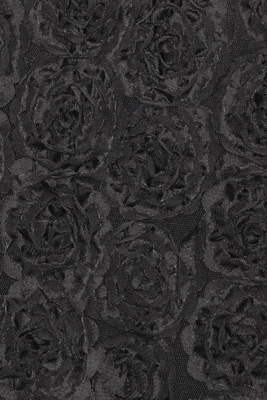 JosefineIC Kjole - Svart Rose