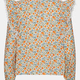 LiaIC Lace Shirt - Multi Flower