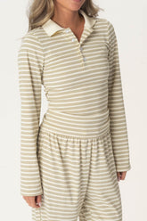 LivaIC Polo - Gule Striper