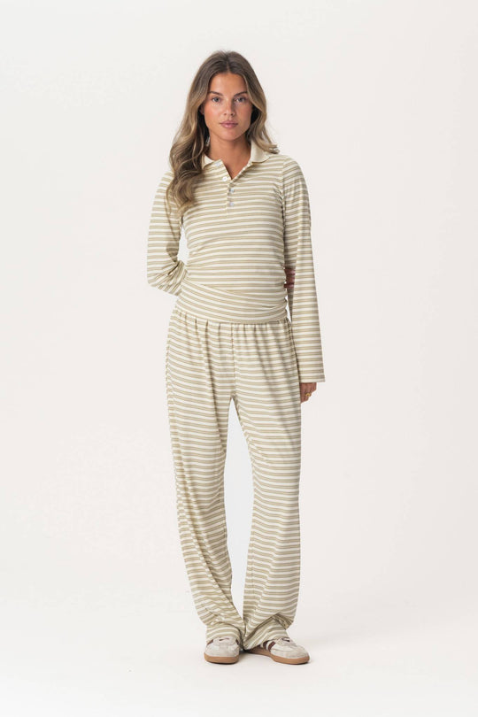 LivaIC Polo - Gule Striper