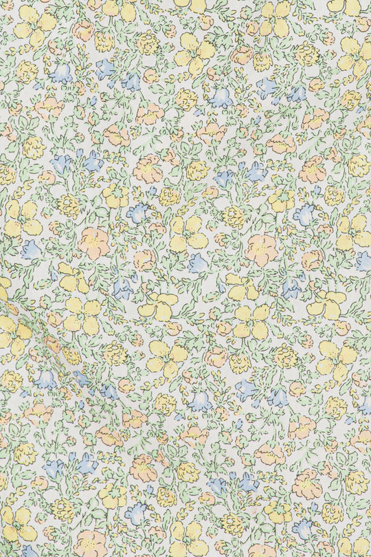 NaomiIC Lang Kjole - Pastel Grønn Trykk