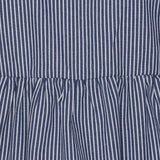 LulaIC Top - Blue Woven Stripe