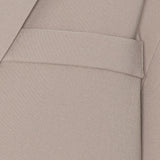 SelmaIC Cropped Blazer - Dark Beige