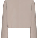 SelmaIC Cropped Blazer - Dark Beige