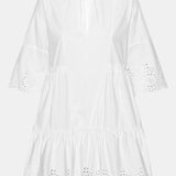 TildaIC Embroidery Dress - White