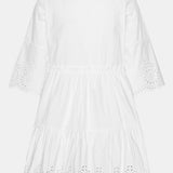 TildaIC Embroidery Dress - White