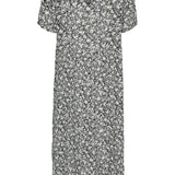 ONLAbigail Life SS Midi Dress - Black ONLAllie Ditsy Flower