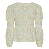 KaroIC Smock Top - Pastel Garden Green