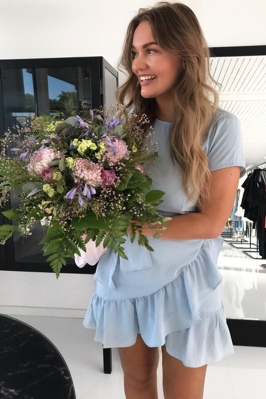 Agnes Kjole - Lys Blå