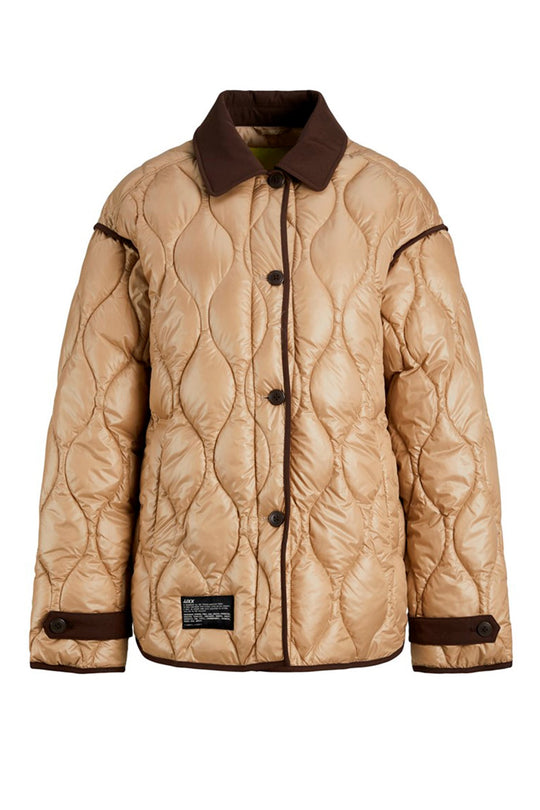 JXMari Vattert Jakke - Beige Brun