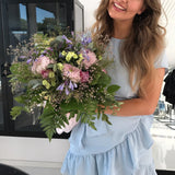 Agnes Kjole - Lys Blå