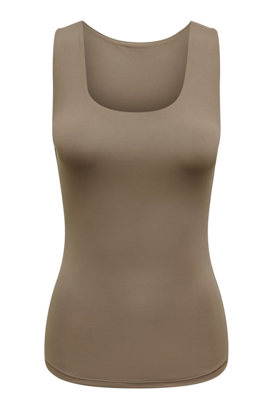 ONLEa Fit Topp - Brun