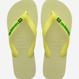 Havaianas Brasil Logo Flip Flop - Lime