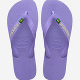 Havaianas Brasil Logo Flip Flop - Purple Paisley