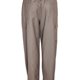 NMLarrie HW Cargo Pants - Rubber