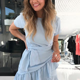 Agnes Kjole - Lys Blå