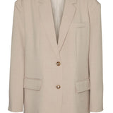 VMMathilde Oversize Blazer - Semolina