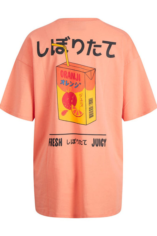 JXKayle Oversized Tshirt - Oransje
