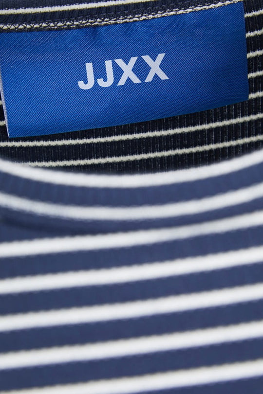 JXFreya Bluse - Blå Med Svart Striper