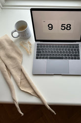 EllieIC Skjerf - Lys Beige